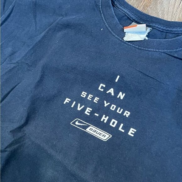 Vintage I Can See Your Five Hole Nike Shirt - Picture 3 of 7